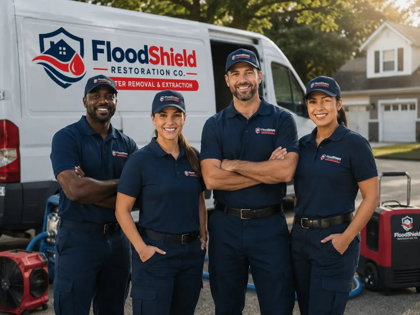 Flood Damage Restoration company in Prescott, WA